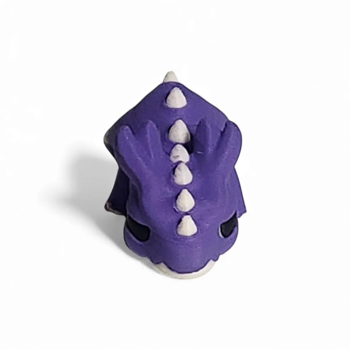 Elemental Chonks — Thunder Chonk (purple) — collectible desk pet