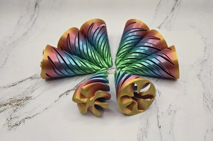 Vortex Fidget Toy | Sensory Toy | Toys for Autism | Spiral Cone | 3D Printed Spiral | Rainbow Vortex