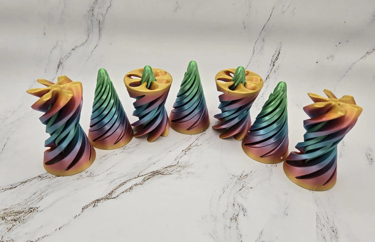 Vortex Fidget Toy | Sensory Toy | Toys for Autism | Spiral Cone | 3D Printed Spiral | Rainbow Vortex