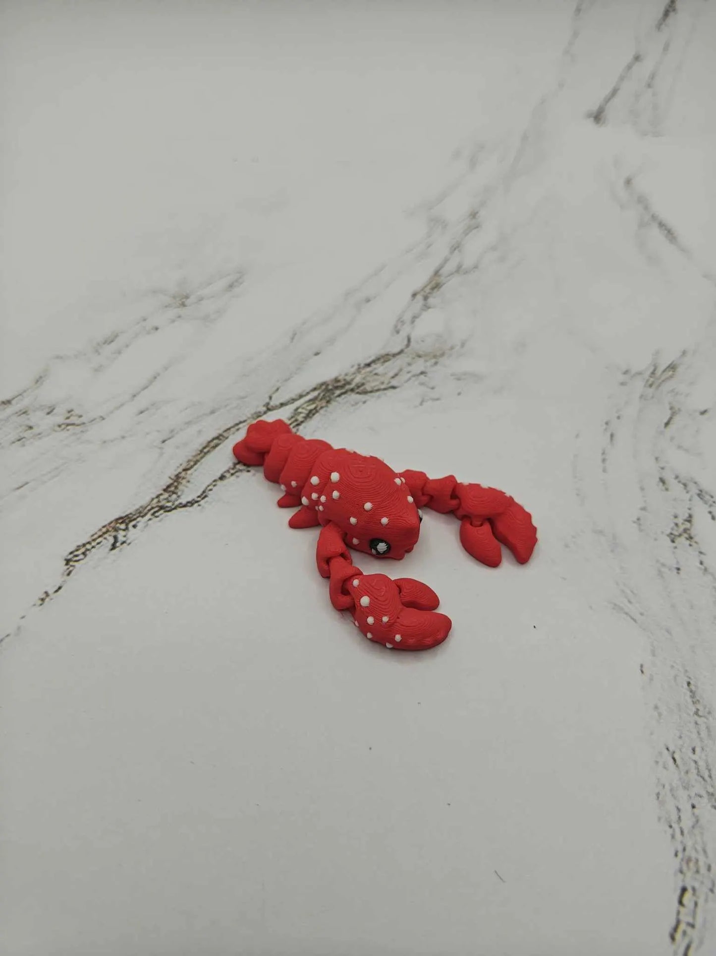 Wiggly Lobster Keychains | Lobster Bucket | Fidget Toy | Red Lobster | Shellfish | Sensory Toy | Toys for Calming